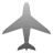 Maps Airplane Icon
